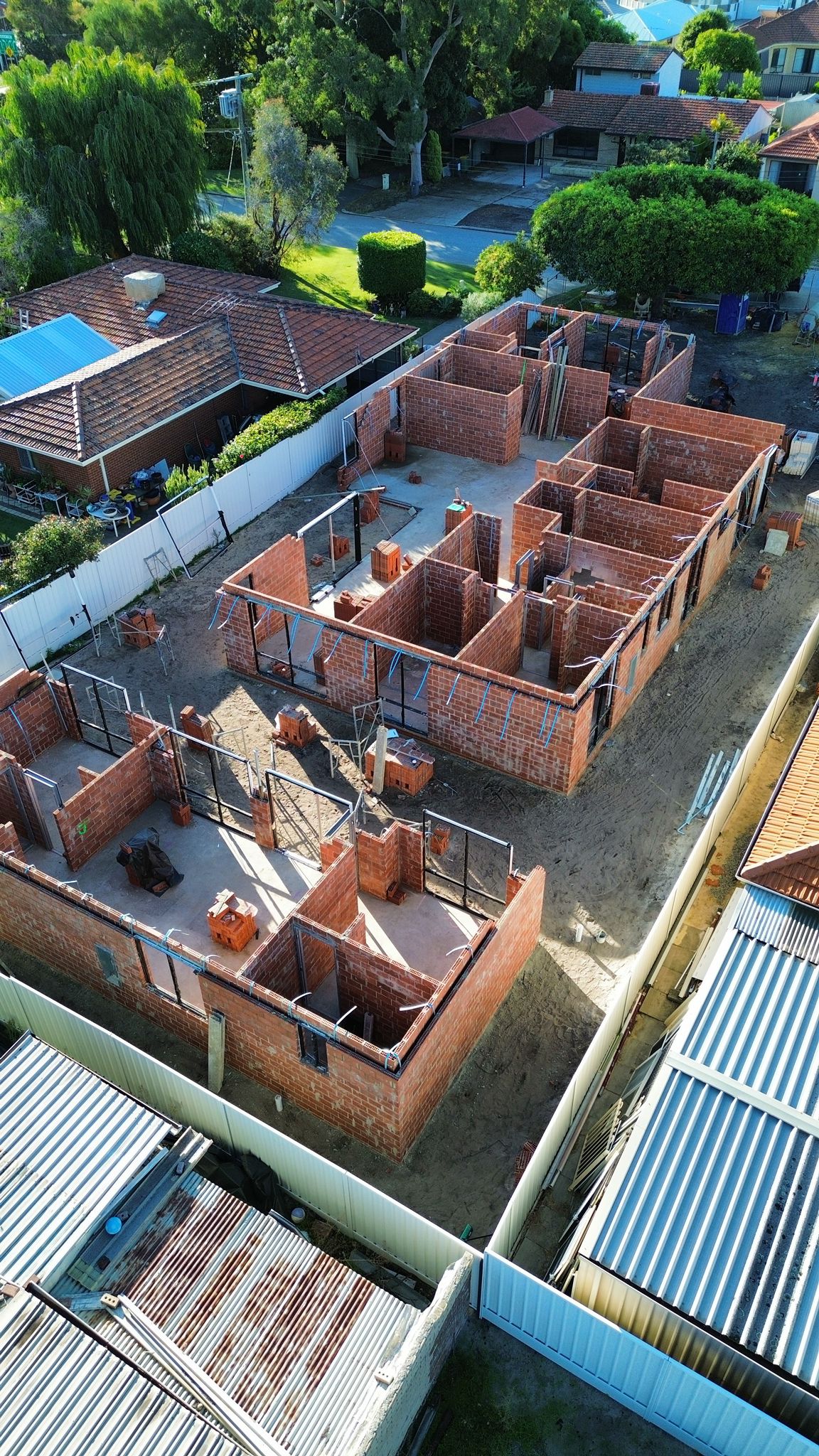 Rhonda Ave Willetton rendered residential build brickwork photo 2